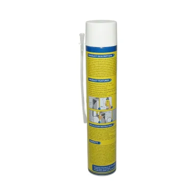 Spuma poliuretanica PU alba rapida pentru montaj usi si ferestre cu aplicare manuala 750ml - imagine 2