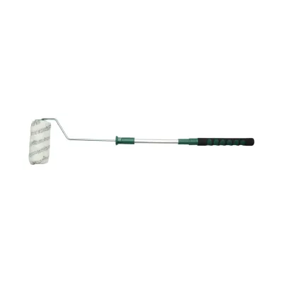 Trafalet poliacril 18cm, diametru rola 80mm, fir 18mm, maner telescopic metalic 42-84cm Breckner Germany - imagine 3