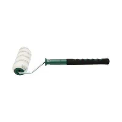 Trafalet poliacril 18cm, diametru rola 80mm, fir 18mm, maner telescopic metalic 42-84cm Breckner Germany - imagine 2