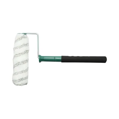 Trafalet poliacril 25cm, diametru rola 75mm, fir 18mm, maner telescopic metalic 42-84cm Breckner Germany - imagine 2