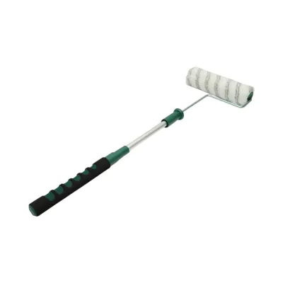 Trafalet poliacril 25cm, diametru rola 75mm, fir 18mm, maner telescopic metalic 42-84cm Breckner Germany - imagine 4