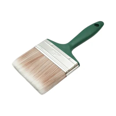 Pensula vopsit plata 100mm, fir PET, maner PP Breckner Germany - imagine 2