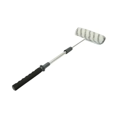 Set trafalet poliester 25cm, maner telescopic 40-80cm, gratar plastic Breckner Germany - imagine 5