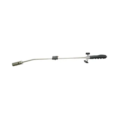 Arzator de gradina pentru buruieni 800mm, rotire 360 grade, aprindere piezo, flacara reglabila 1300°C