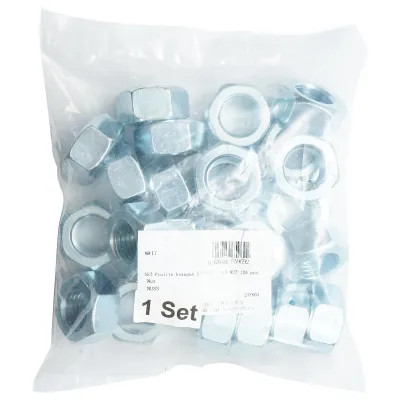 Set 25 piulite hexagonale M27 DIN 934-8.8 - imagine 2