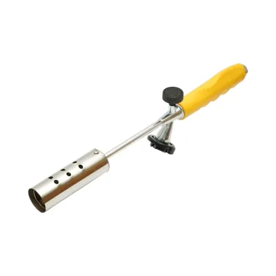 Arzator de gradina pentru buruieni 380-760mm, 2 prelungitoare 190mm, rotire 360 grade, aprindere manuala, flacara reglabila 1350°C - imagine 2