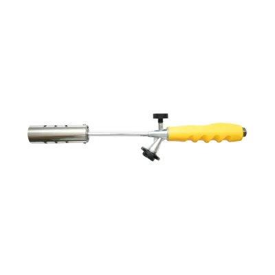 Arzator de gradina pentru buruieni 380-760mm, 2 prelungitoare 190mm, rotire 360 grade, aprindere manuala, flacara reglabila 1350°C - imagine 3