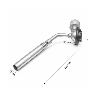 Cap arzator butelie gaz spray pentru lipire, aprindere manuala, flacara reglabila 1300°C - imagine 4