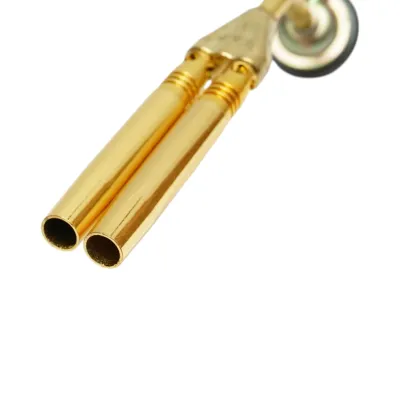 Cap arzator butelie gaz spray cu flacara dubla pentru lipire, rotire 360 grade, aprindere manuala, flacara reglabila 1300°C - imagine 6