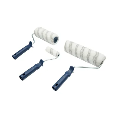 Set 3 trafaleti poliester 10cm, 18cm, 25cm, maner PP, gratar plastic Breckner Germany - imagine 3