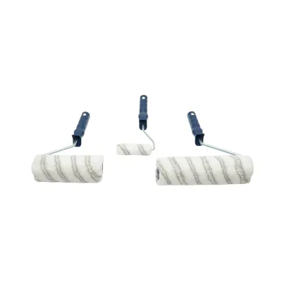 Set 3 trafaleti poliester 10cm, 18cm, 25cm, maner PP, gratar plastic Breckner Germany - imagine 5