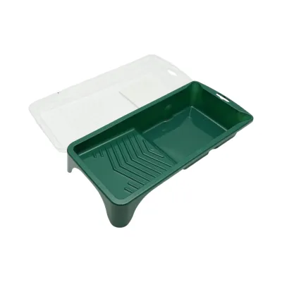 Set mini trafalet cu 3 role burete 10cm, maner PP, tavita vopsea, rezerva tavita 6 piese Breckner Germany - imagine 8