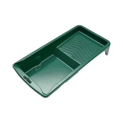 Set mini trafalet cu 10 role poliester 10cm, maner PP, tavita vopsea, rezerva tavita 13 piese Breckner Germany - imagine 8