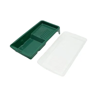 Set vopsit si zugravit cu trafalet 10cm, 2 role lana, 2 role burete, pensula 38mm, spaclu, mixer manual, tavita vopsea, rezerva tavita 10 piese Breckner Germany - imagine 6