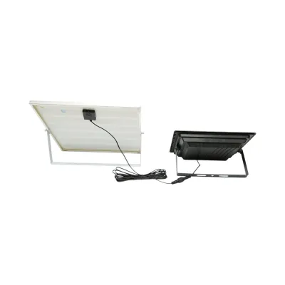 Proiector LED 200W, 6500K cu panou solar 15W, baterie LiFePO4 10000mAh si telecomanda IP67 Breckner Germany - imagine 4