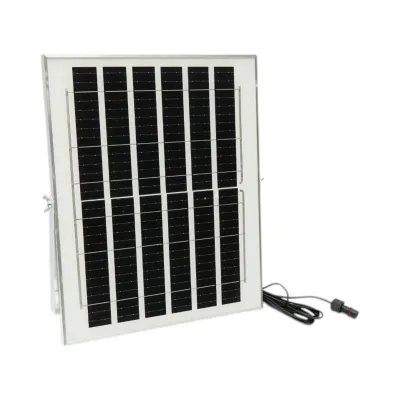 Proiector LED 100W, 6500K cu panou solar 12W, baterie LiFePO4 8000mAh si telecomanda IP67 Breckner Germany - imagine 10