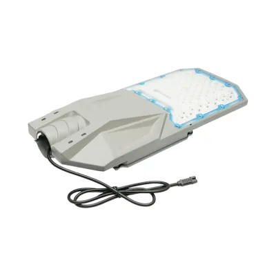 Lampa solara LED iluminat stradal 500W cu panou solar 50W, baterie LiFePO4 55000mAh, telecomanda si suport prindere Breckner Germany - imagine 9