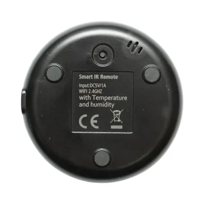 Telecomanda universala inteligenta smart Wi-Fi IR Blaster 2.4GHz cu senzor temperatura si umiditate, raza 10m, aplicatie Tuya Smart Life, compatibila Alexa si Google Home - imagine 5