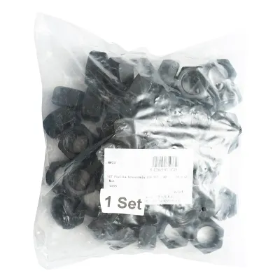 Set 50 piulite hexagonale M22 DIN 934-10 - imagine 3