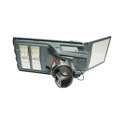 Lampa solara LED iluminat stradal 400W cu camera supraveghere duala 6MP Wi-Fi, panou solar 30W, baterie LiFePO4 20000mAh, PTZ 360, night vision, detectie PIR Ai, aplicatie V380 Pro - imagine 11