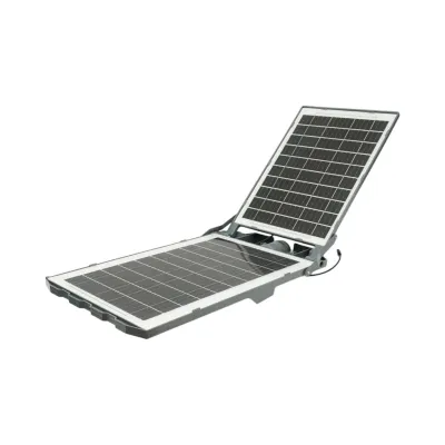 Lampa solara LED iluminat stradal 400W cu camera supraveghere duala 6MP Wi-Fi, panou solar 30W, baterie LiFePO4 20000mAh, PTZ 360, night vision, detectie PIR Ai, aplicatie V380 Pro - imagine 9