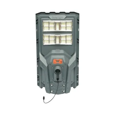 Lampa solara LED iluminat stradal 400W cu camera supraveghere duala 6MP Wi-Fi, panou solar 30W, baterie LiFePO4 20000mAh, PTZ 360, night vision, detectie PIR Ai, aplicatie V380 Pro - imagine 3