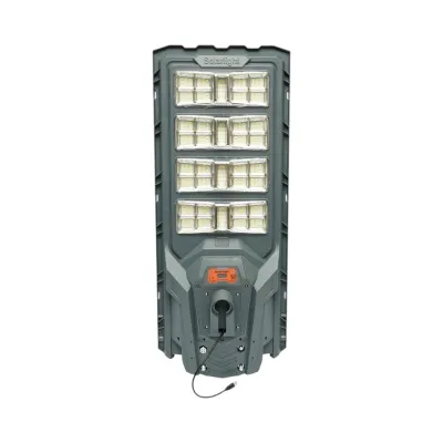 Lampa solara LED iluminat stradal 800W cu camera supraveghere duala 6MP Wi-Fi, panou solar 40W, baterie LiFePO4 30000mAh, PTZ 360, night vision, detectie PIR Ai, aplicatie V380 Pro - imagine 3