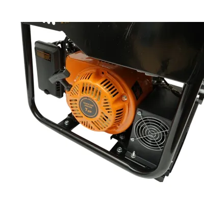 Generator electric 2kW, 220V cu aparat de sudura 250A MMA, motor pe benzina 7CP, 4T 212cc, pornire manula Breckner Germany - imagine 7