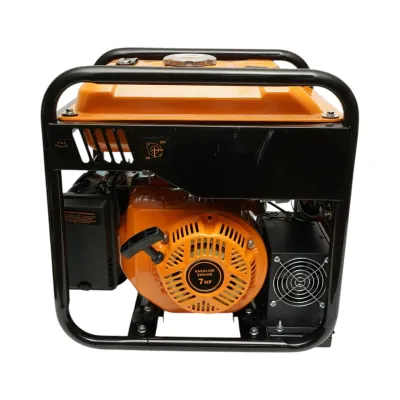 Generator electric 2kW, 220V cu aparat de sudura 250A MMA, motor pe benzina 7CP, 4T 212cc, pornire manula Breckner Germany - imagine 5
