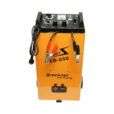 Robot pornire si redresor baterie auto 12V/24V, capacitate 20-1000Ah, pornire 360A, incarcare rapida, curent maxim 70A Breckner Germany - imagine 2