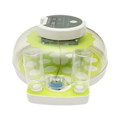 Incubator automat 18 oua 60W, 12V-220V, rotire automata, ovoscop LED, control temperatura, umiditate, afisaj digital, alarma - imagine 5