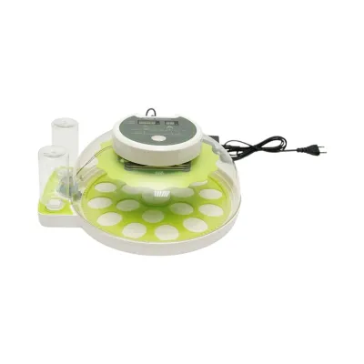 Incubator automat 18 oua 60W, 12V-220V, rotire automata, ovoscop LED, control temperatura, umiditate, afisaj digital, alarma - imagine 4