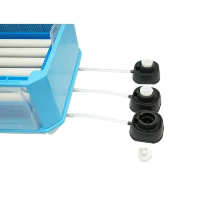 Incubator automat 24 oua 35W, 12V-220V, rotire automata, ovoscop LED, control temperatura, umiditate, afisaj digital, alarma - imagine 10