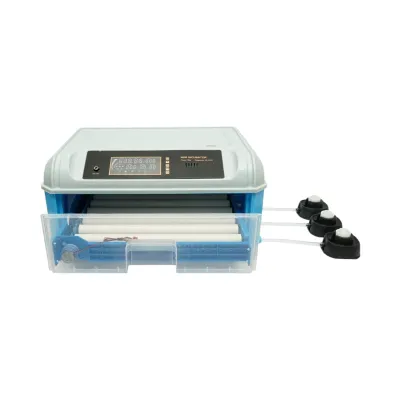 Incubator automat 24 oua 35W, 12V-220V, rotire automata, ovoscop LED, control temperatura, umiditate, afisaj digital, alarma - imagine 6