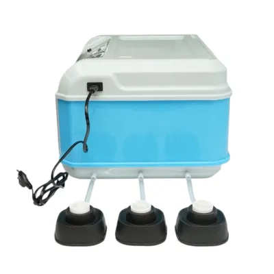 Incubator automat 24 oua 35W, 12V-220V, rotire automata, ovoscop LED, control temperatura, umiditate, afisaj digital, alarma - imagine 3