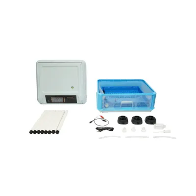 Incubator automat 36 oua 35W, 12V-220V, rotire automata, ovoscop LED, control temperatura, umiditate, afisaj digital, alarma - imagine 2