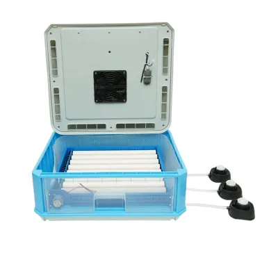 Incubator automat 36 oua 35W, 12V-220V, rotire automata, ovoscop LED, control temperatura, umiditate, afisaj digital, alarma - imagine 7