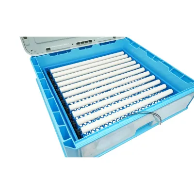 Incubator automat 100 oua 80W, 12V-220V, rotire automata, ovoscop LED, control temperatura, umiditate, afisaj digital, alarma - imagine 9