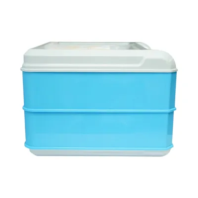 Incubator automat 128 oua 80W, 12V-220V, rotire automata, ovoscop LED, control temperatura, umiditate, afisaj digital, alarma - imagine 5