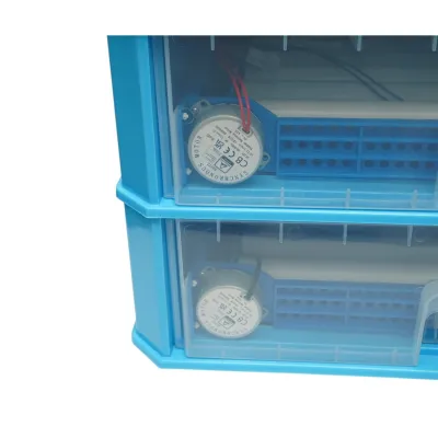 Incubator automat 128 oua 80W, 12V-220V, rotire automata, ovoscop LED, control temperatura, umiditate, afisaj digital, alarma - imagine 14