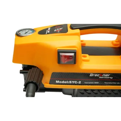 Aparat de spalat cu presiune 800W, 220V, 40 bar, debit 5 L/min cu pistol, rezervor spuma si furtun 7m Breckner Germany - imagine 13