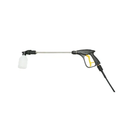 Aparat de spalat cu presiune 800W, 220V, 40 bar, debit 5 L/min cu pistol, rezervor spuma si furtun 7m Breckner Germany - imagine 14