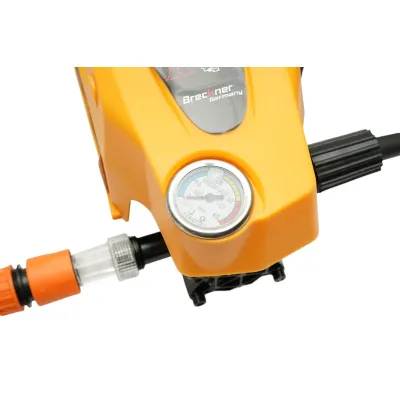 Aparat de spalat cu presiune 800W, 220V, 40 bar, debit 5 L/min cu pistol, rezervor spuma si furtun 7m Breckner Germany - imagine 12
