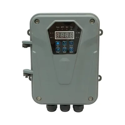 Pompa apa submersibila solara inox 1100W, 110V, D76mm, debit 6 m3/h, brushless, controler MPPT, inaltime refulare 84m 3SYD6-84-110-1100 Breckner Germany - imagine 3