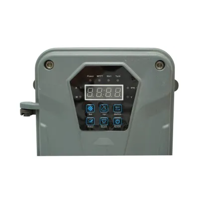Pompa apa submersibila solara inox 1100W, 110V, D76mm, debit 6 m3/h, brushless, controler MPPT, inaltime refulare 84m 3SYD6-84-110-1100 Breckner Germany - imagine 11