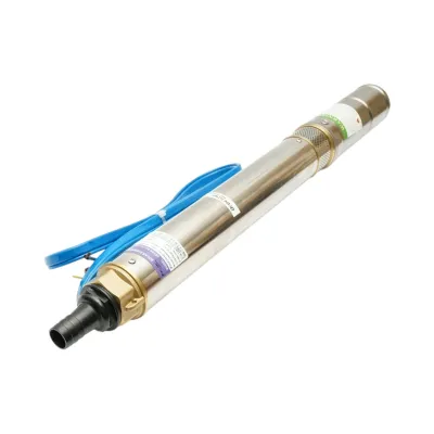 Pompa apa submersibila solara inox 1100W, 110V, D76mm, debit 6 m3/h, brushless, controler MPPT, inaltime refulare 84m 3SYD6-84-110-1100 Breckner Germany - imagine 5