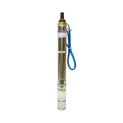 Pompa apa submersibila solara inox 1100W, 110V, D76mm, debit 6 m3/h, brushless, controler MPPT, inaltime refulare 84m 3SYD6-84-110-1100 Breckner Germany - imagine 2