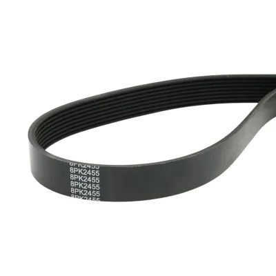 Curea transmisie ventilator canelata 8PK2455 John Deere L=2455mm cod OEM L155538, CQ58873, L153285, VPE6207 - imagine 3