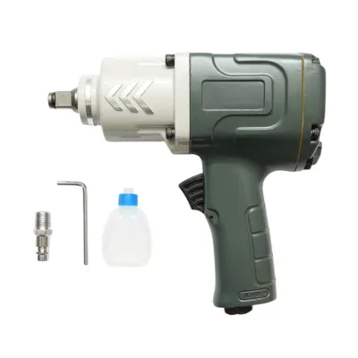 Pistol pneumatic de impact Twin Hammer reversibil 1/2 inch, cuplu 1250Nm, 3 trepte de putere, presiune 6.3 bar Breckner Germany - imagine 2