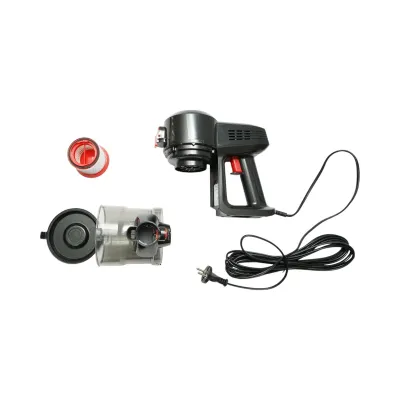 Aspirator vertical 2 in 1 cu fir 600W, 220V, putere aspirare 15 kPa, recipient praf 0.5L, filtru HEPA, tehnologie ciclonic, functie Flex Force Breckner Germany - imagine 9